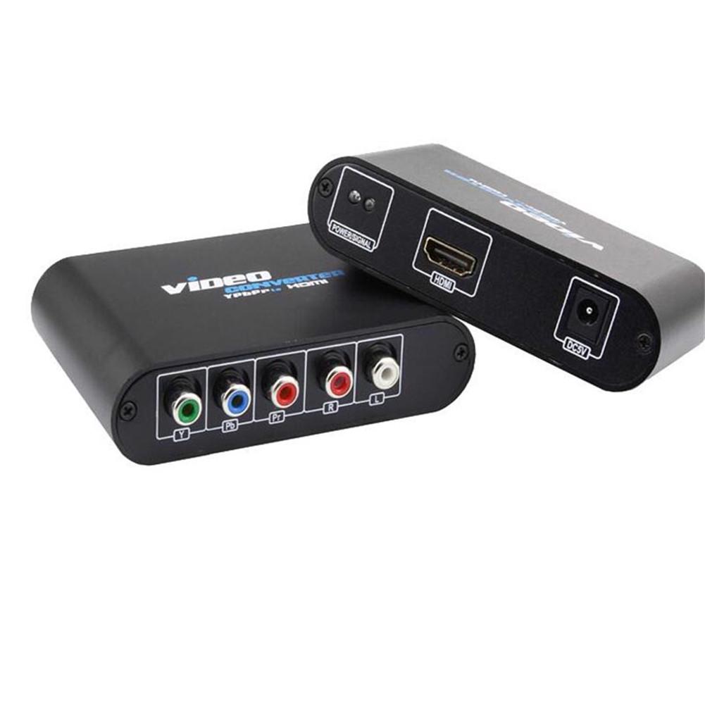 Buy 5 RCA YPbPr Component To HDMI HDTV Video Audio Converter Adapter at ...