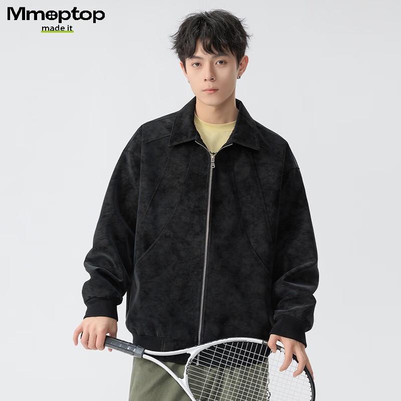 MMOPTOP Men's Retro Suede Functional Jacket MJK02
