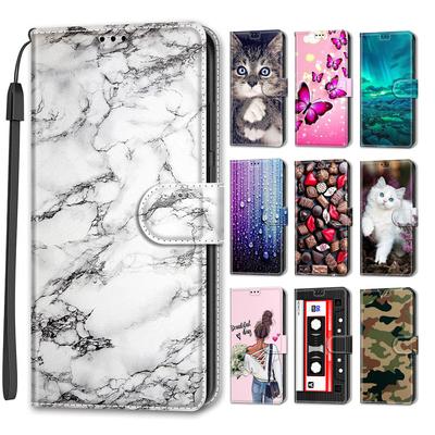 Luxury Painted Leather Case For SONY Xperia 1 III/Xperia 1 IV Wallet Book Style Protective Cover for SONY Xperia 10 III/Xperia 10 IV/Xperia 5 IV