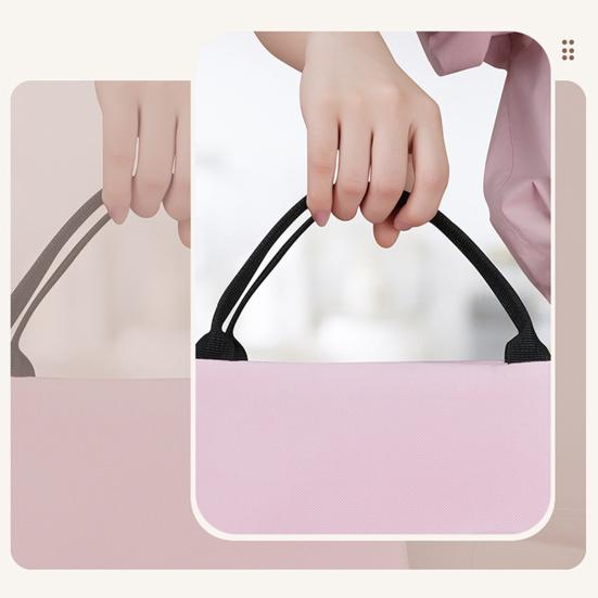 Dvoupatrová taška na oběd Termoizolační taška na oběd s velkou kapacitou, nepropustná chladicí taška pro dojíždění, cestování, piknik