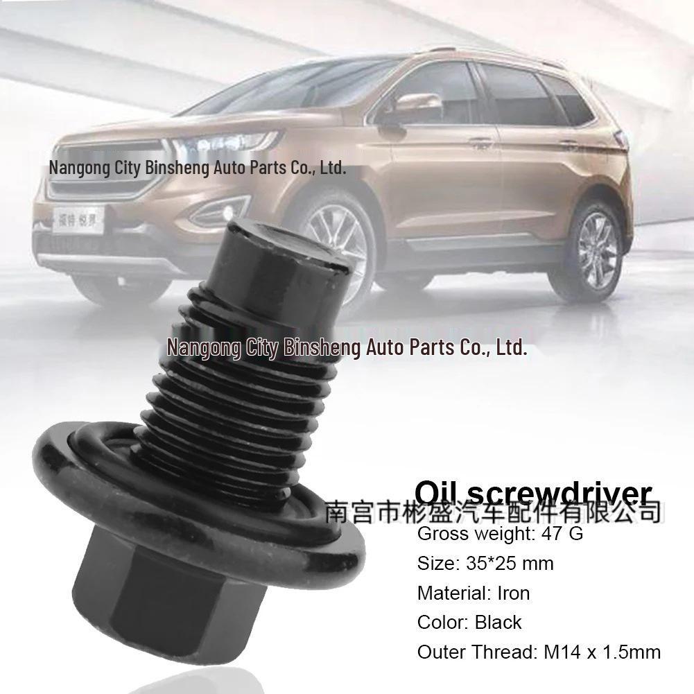 Compatible Oil Pan Drain Bolt for 07-13 Ford Focus/Fiesta (1E0010404)