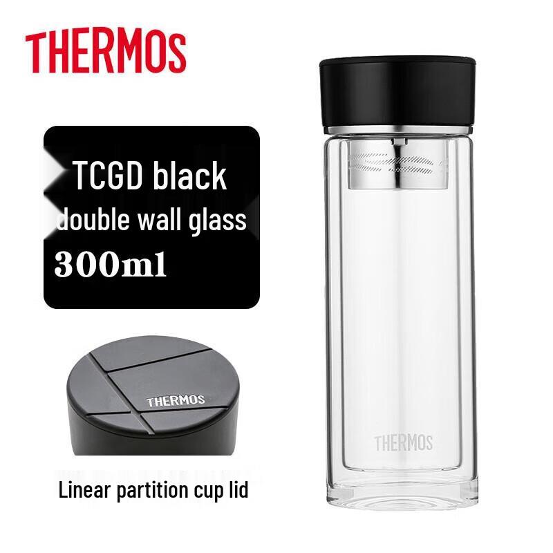 THERMOS 300ml Double-Layer Glass Cup
