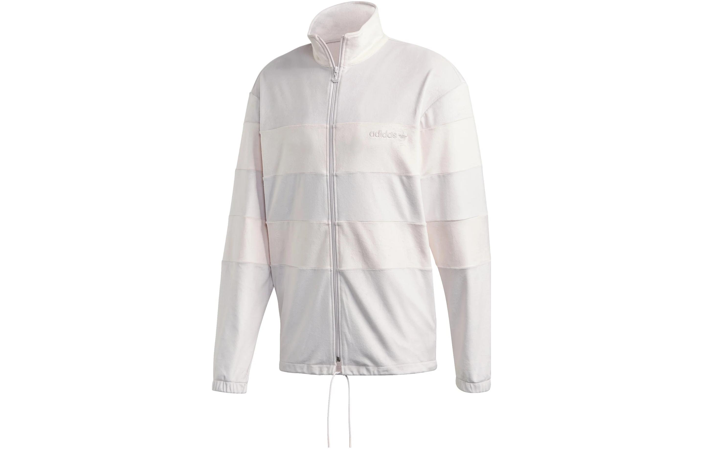 Adidas Originals Jackets Men s White Stand Collar Moderate Other GL6159 S