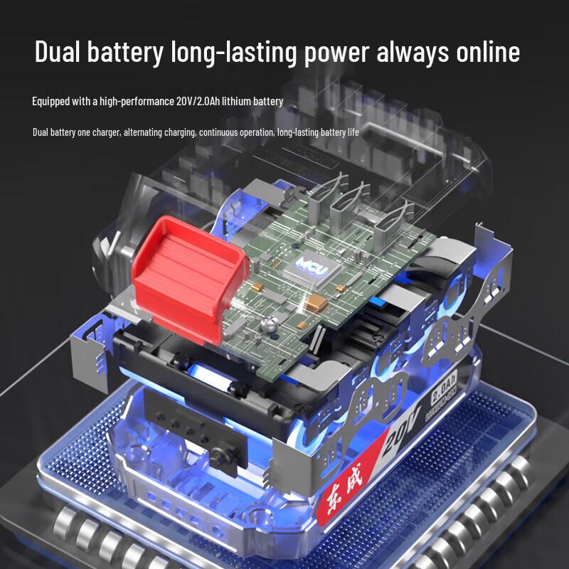 Dongcheng DCPL208 Cordless Brushless Impact Driver CN plug (adapter included)