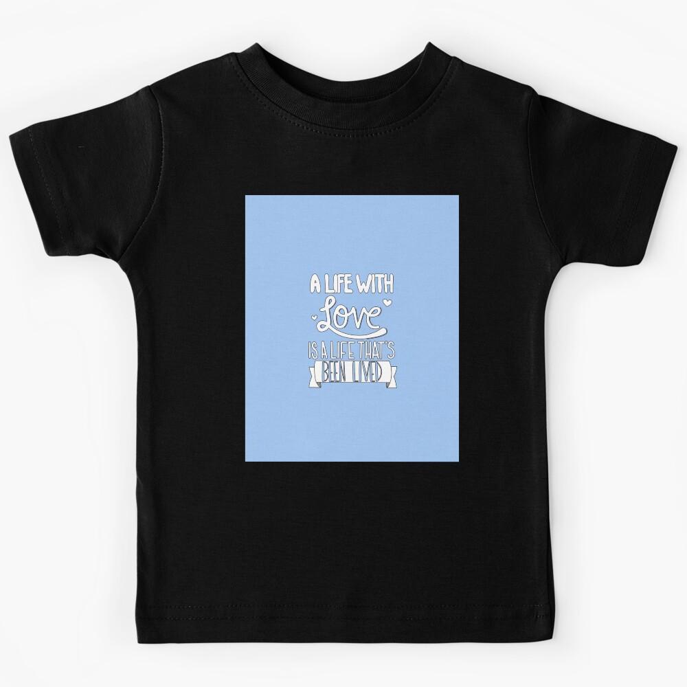 Love Life Graphic  Kids T-Shirt 150