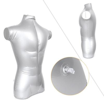 PVC Inflatable Figure Portable Silver Top 1pcs 72cm/28in