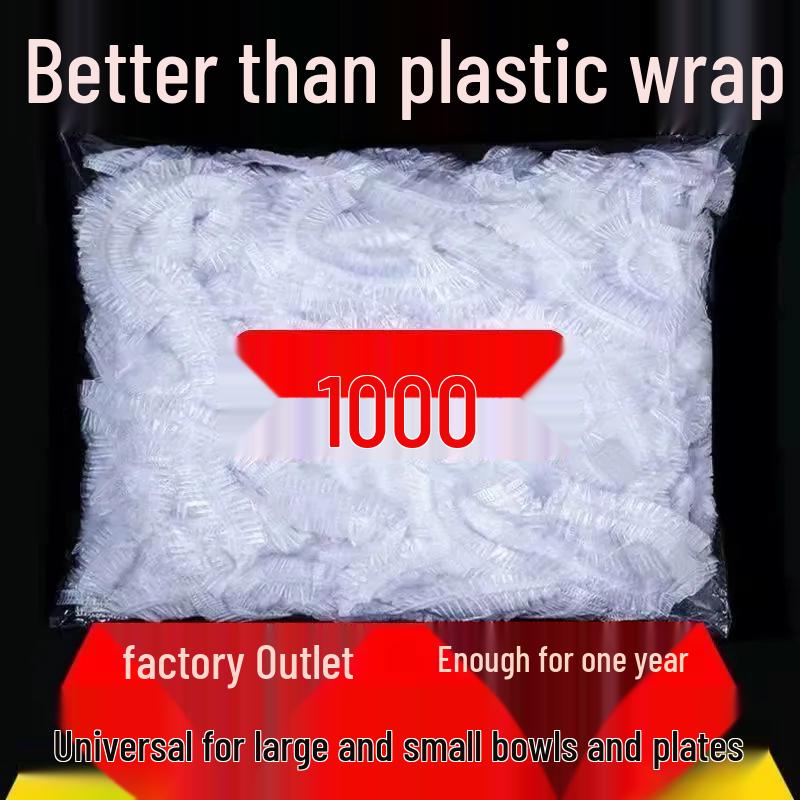 Эластичные пищевые пленки для тарелок и мисок 100 pieces; Extra Thick Cling Film Cover