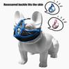 Soft Mesh Dog Mouth Cover Breathable Mesh Bulldog Mouth Mask Pet Mouth Cover  Outdoor Activities
