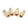 Tire Safety Indicator Valve Set of 4 for Monitoring Air Pressure Levels