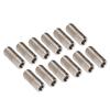 12Pcs Saddle Height Screws Metal Adjustment Set Electric Guitar Bridge Parts Accessories Silver