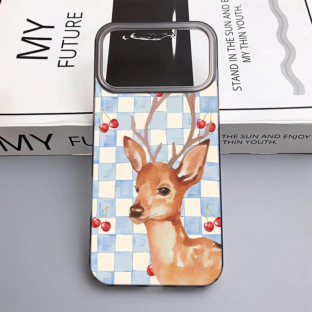 

Horn Deer Phone Case Phone Case For IPhone 17 Pro Max 17Air 11 13 12 14 15 16 Pro Max Plus Soft Pattern Silicone Cover Case iphone 15 Plus