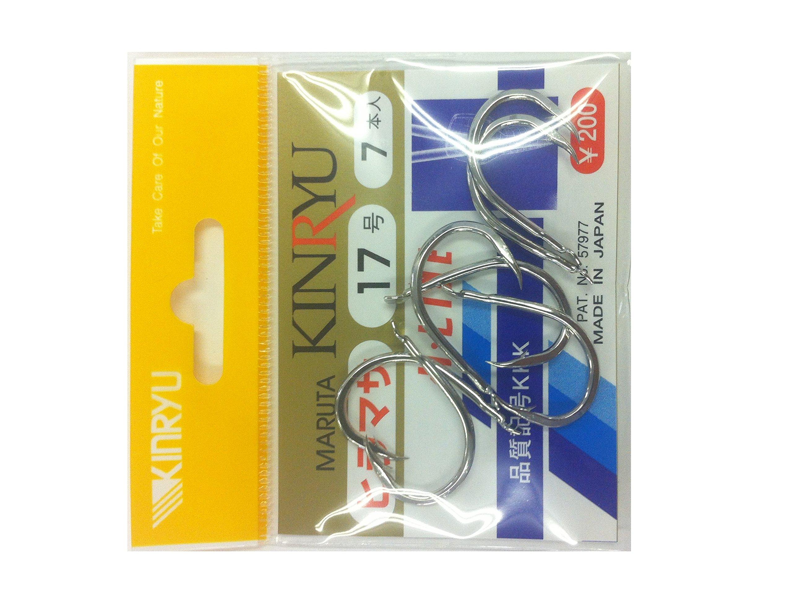 

Kinryu H-Line Yellowtail Hook, White, Size 17
