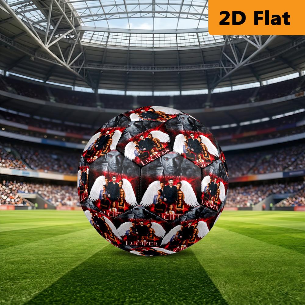 Fiery Romance City Soccer Ball Suitable for both training and competition High elasticity No. 5 football Wear-resistant and slip-resistant