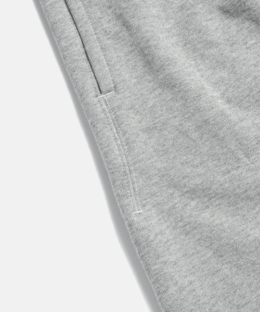 ESPIONAGE Pleated Sweat Shorts Gray