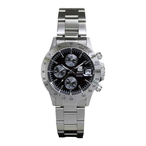 Мужские водонепроницаемые часы ELGIN с хронографом | FK1184S-B3