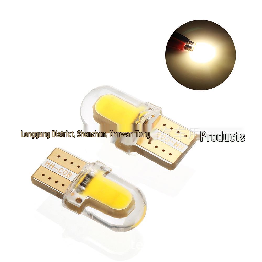 T10 COB 4SMD Silicone Position & License Plate Light