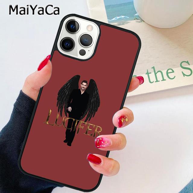 MaiYaCa American TV Lucifer Phone Case Cover For iPhone 17 Air 16 15 plus 11 12 13 14 pro max shell coque