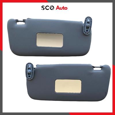 Sonnenblende für Hyundai Getz 2003–2011 links rechts 2 Stück mit verspiegeltem grauem Sonnenschirm