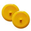 2Pcs Floor Drain Cover Non-deformable Good Sealing Flexible Anti-clogging Silicone Round Hair Catcher Sink Drain Stopper Kitchen Supply