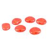 6Pcs Folk Guitar String Button Handle Knob Head Cap Tuner Tuning Peg Buttons Parts Red