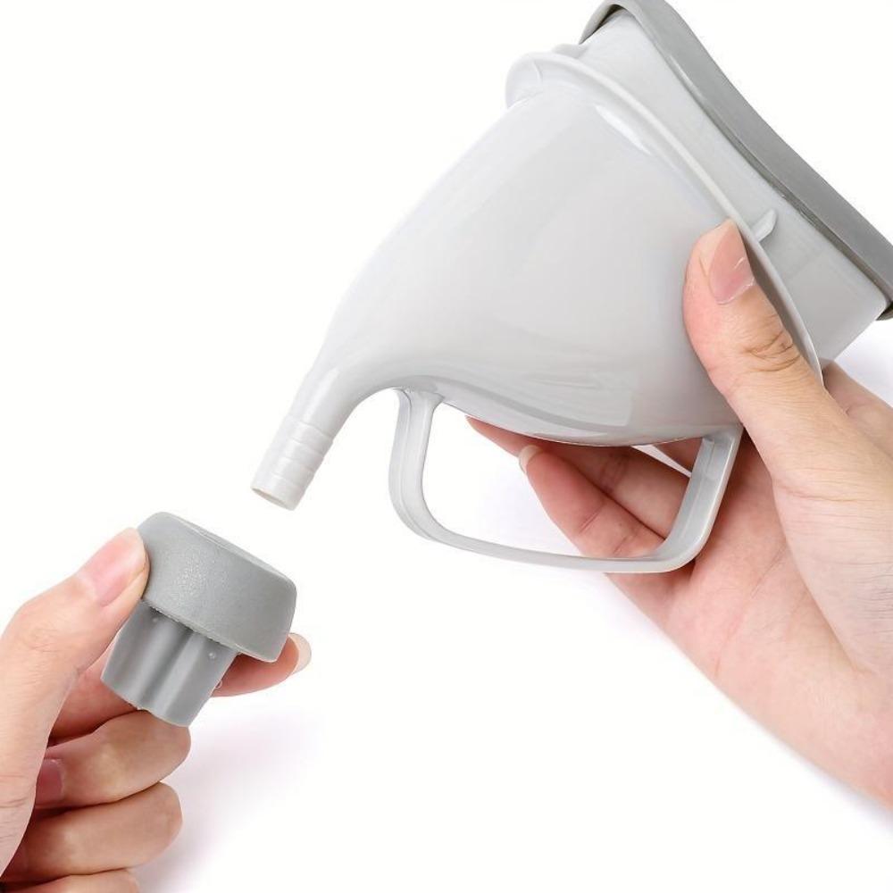 1 Pcs Leak Proof Reusable Car Urinal Unisex Emergency Toilet For Campers Drivers Road Trip Outdoor Travel Accessory