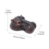 Funny Floating Hippopotamus Ornaments Resin Craft Animal Figurines Decoration  Garden Lawn Pond