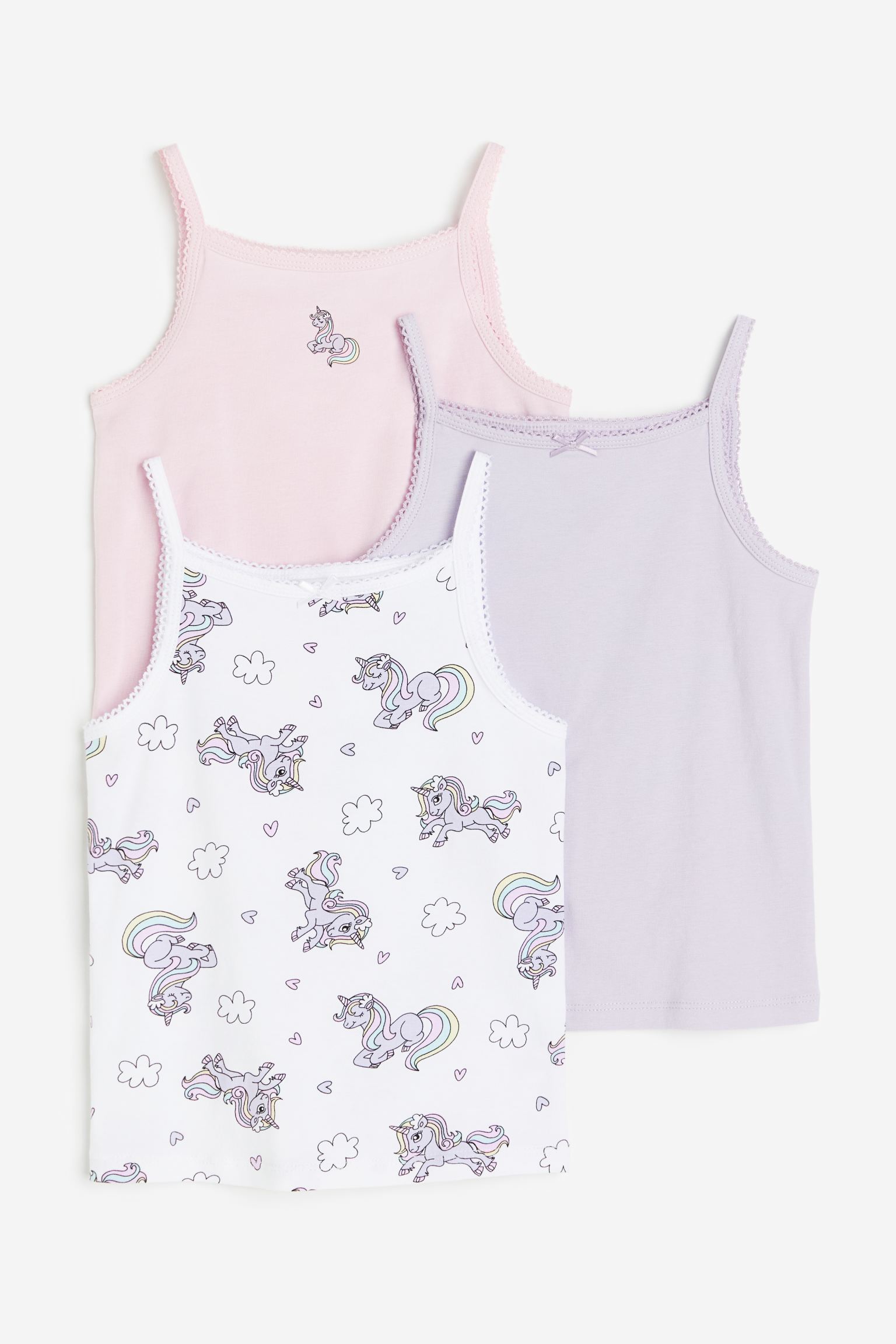 

Комплект из трех трикотажных жилетов