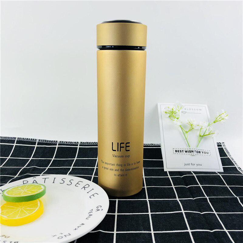 500 ml Isolierflaschen, Tee-Ei, Flasche, doppelwandiger Thermosbecher aus 304 Edelstahl