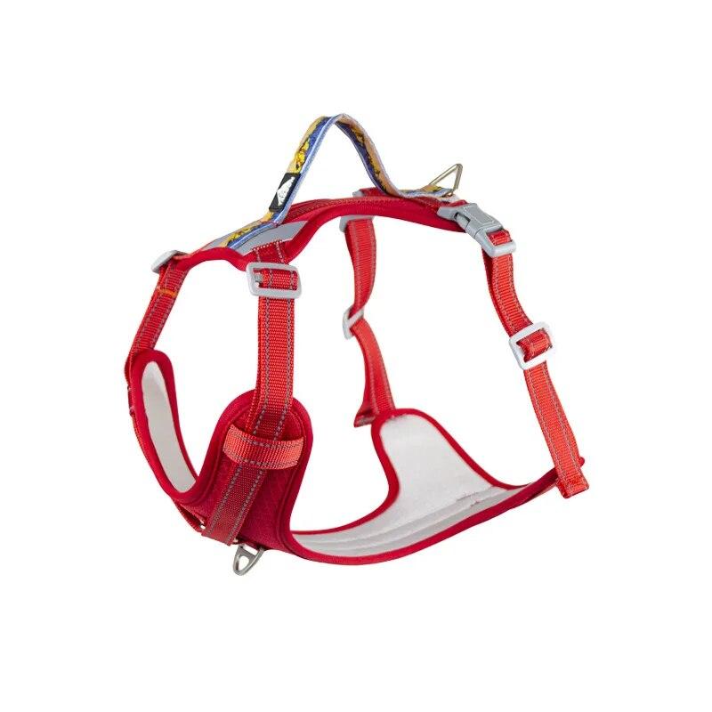 Hundegeschirr ohne Ziehen für mittelgroße und große Hunde, reflektierende Weste mit Griff, Welpenhalsband, Geschirre, Haustier-Zubehör für Spaziergänge im Freien