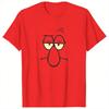 SpongebobsHalloween Squidward Big Face Unisexs T Shirts Unique Tee Shirt Short Sleeve Crew Neck TShirt 100 Cotton Clothing