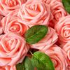 Artificial Flower Simulation Foam Rose Wedding Bouquets Table Centerpieces Baby Shower Party Garland Decoration