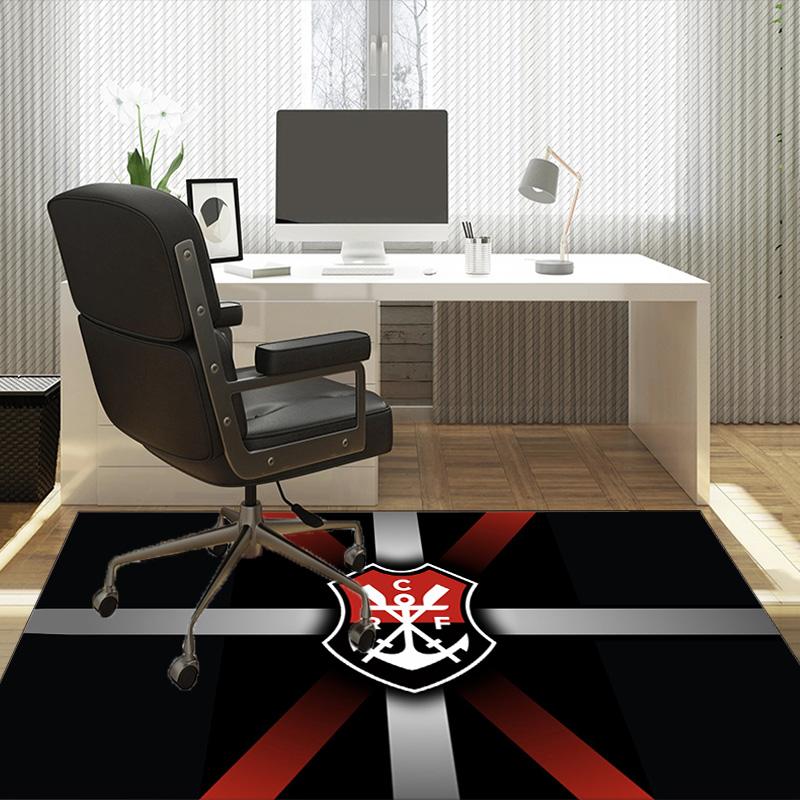 FLAMENGO Shield Emblem Carpet, Chair Rug,Rug for Office Bedroom living rooms, Doormat decor Fan Gift Christmas Gift