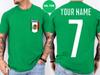 Personalisiertes Mexiko Fußball T-Shirt Benutzerdefinierter Name Nummer Fußball T-Shirt #WM
