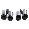 Modified Four-Out Three-Layer Exhaust Pipes for 14-16 Porsche Cayenne, Macan, Panamera Tailpipes