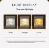 Golden Mountain Aroma Diffuser Stone Night Light – Perfect Gift for Girls or New Brides