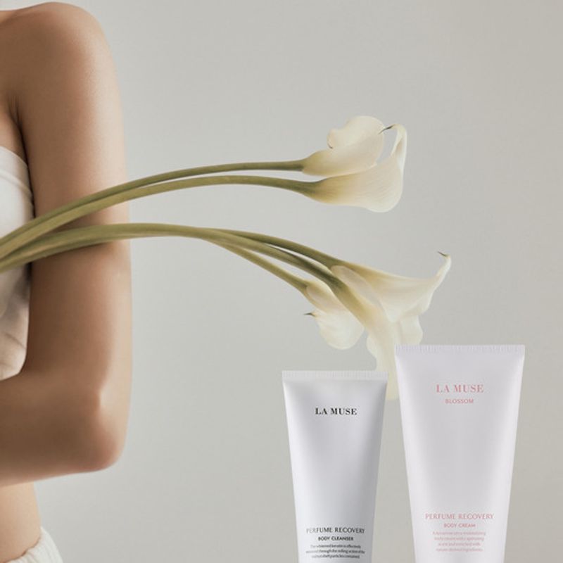 Perfume Recovery Body Cleanser + Body Cream SET (Blossom)