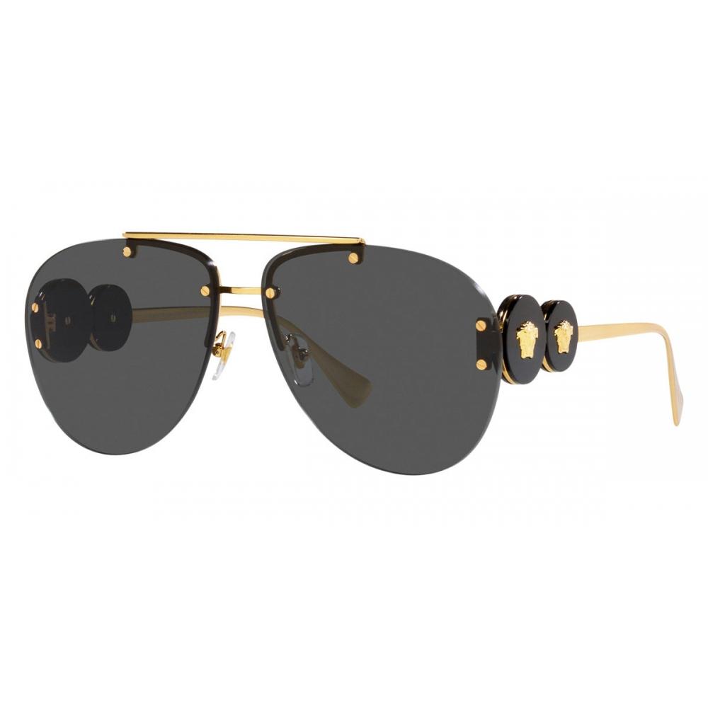 

Versace Women s 63mm Gold Sunglasses