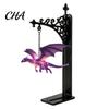 Fantasy-Thema Geschenk Magischer Fliegender Drache Bücherregal Lampe, Warmes Hängendes Nachtlicht, Schreibtisch Wandornament Leseecke Dekor, Einzigartig für Liebhaber
