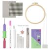 2,2 mm Stickwerkzeug Durchstichnadel Stickwerkzeug Magischer Sticknadelstift Webwerkzeug Strick-Nähwerkzeuge für DIY-Teppich