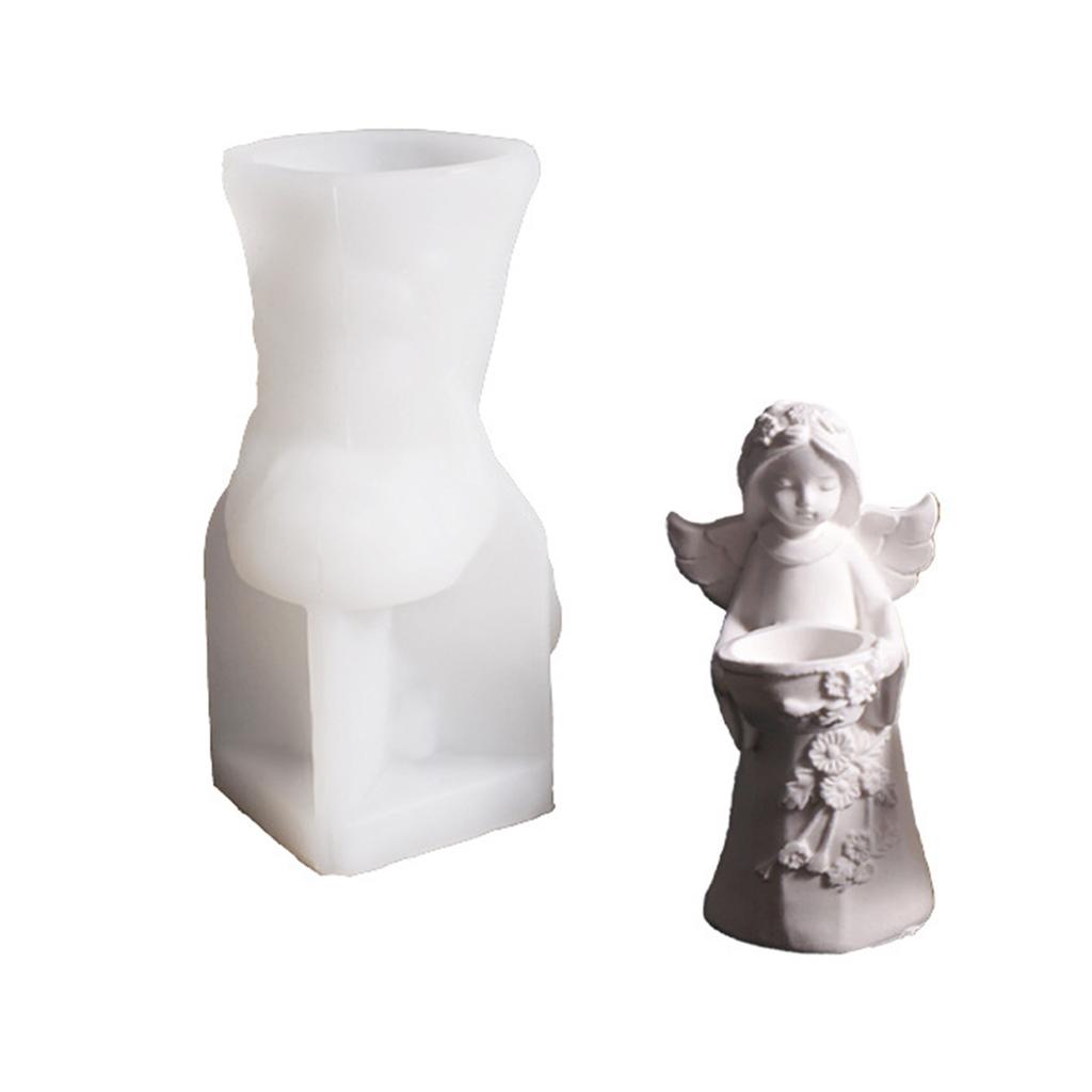 Figurinen Engelhaftes Robustes Silikon Squeeze Form Set Bastelbedarf für Kinder Kreativität und Heimdekorationsverbesserung