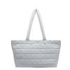 Large Capacity Bag Women's New Casual Fashion Versatile Shoulder Bag Simple Solid Color Down Bag