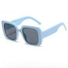 Trendy Pink Lens Square Sunglasses With Uv Protection For Summer Outings And Events