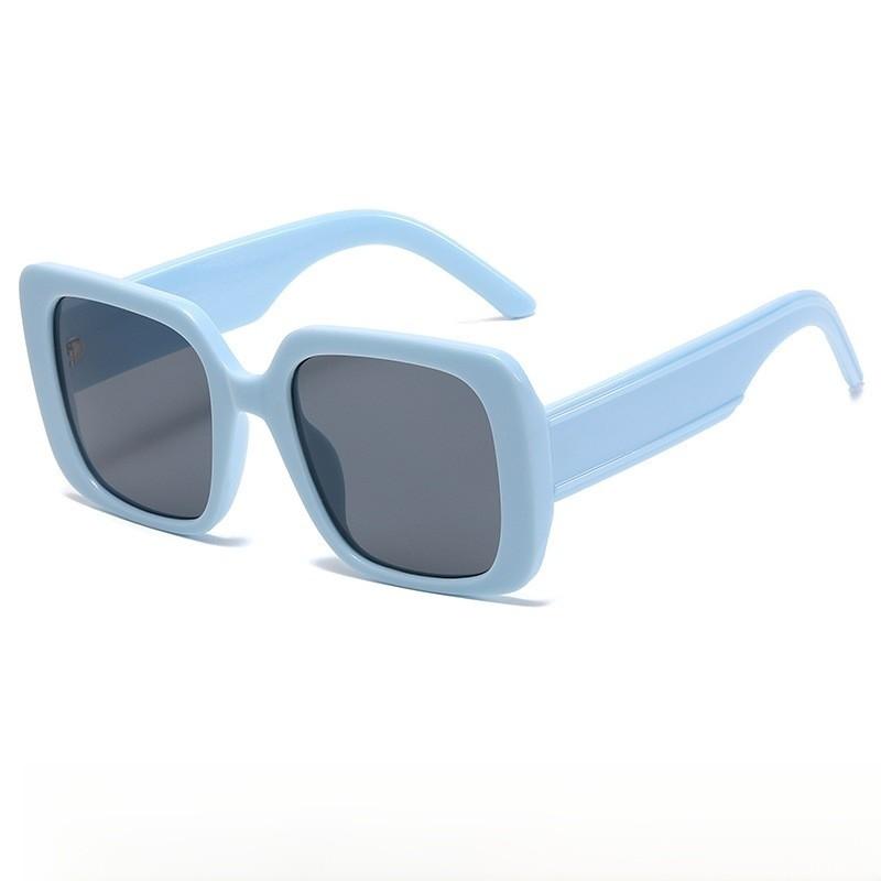Trendy Pink Lens Square Sunglasses With Uv Protection For Summer Outings And Events