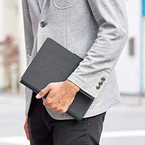 ELECOM Klávesnice Bluetooth Tablet Univerzální integrované pouzdro 8,5-11,1 palce (iPad Pro 9.7/10.5/11 kompatibilní) Černá TK-CAP02BK