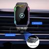 Universal Electric Dual Motor Car Phone Holder with Rotating Lift Design