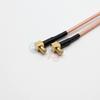 50-1.5MCX Right Angle Male-to-Male Jumper Cable Connector RG316 Extension