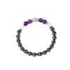 Festive Gifts Amethyst Rose Quartz Labradorite Hematite Beaded Bracelet Natural Fashion Jewelry For Men Women Daily Wear Gift