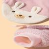 Autumn and winter anti-slip cute bear hooded cotton coat ferret pet clothing soft and comfortable dog clothes