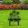 Metal Garden Stake Sunflower Yard Art Personalized Name Sign Outdoor Decor