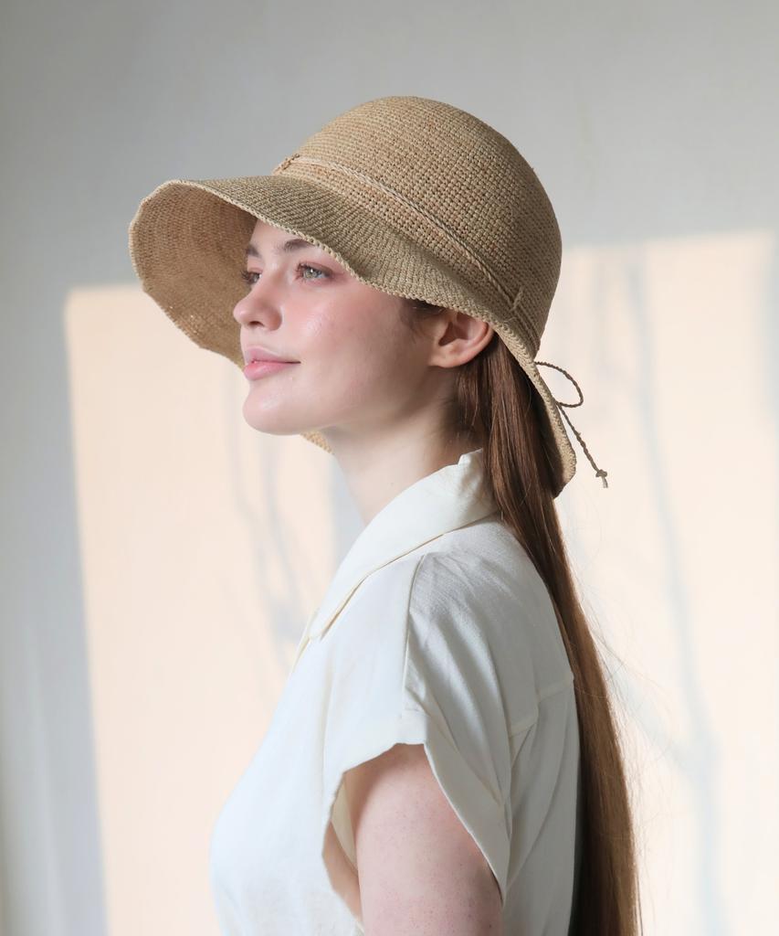 Sseongeulleideu Raffia Hat Palma Crochet Sun Hat Women'S Uv Protection Summer Hat